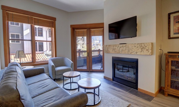 Copper Mountain Village Condo | Best Location On The Mountain, Amazing View, Outdoor Hot tub! CO204