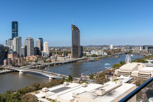 South Brisbane Apartment | Best of the best Southbank NY Fireworks River View