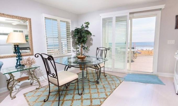 South Rehoboth Apartment | BEST on the Boardwalk this Studio sleeps 4 and has great Smart TV& PARKING