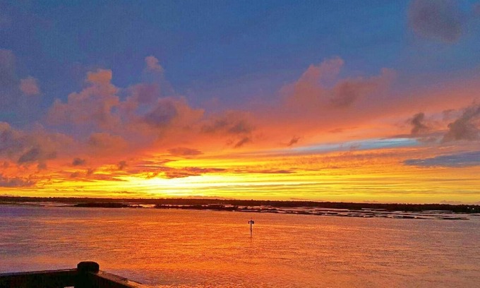 Topsail Beach House | Best Views On The Island! Ocean, waterfront, Boat Dock, Elevator, Pool, Fish!