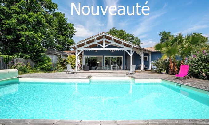 Cantenac House | Between vineyards, lake and ocean 190 m² house with swimming pool ideal for families