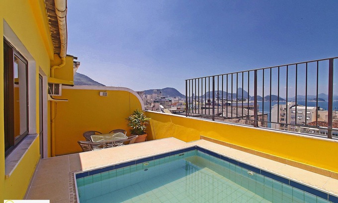 Copacabana Apartment | Beutiful duplex penthouse with pool and terrace