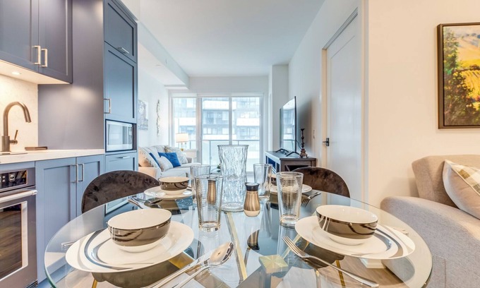 Wellington Place Condo | Beverly Hills in Toronto's Core w/Pool, Parking, WiFi, Near CN Tower