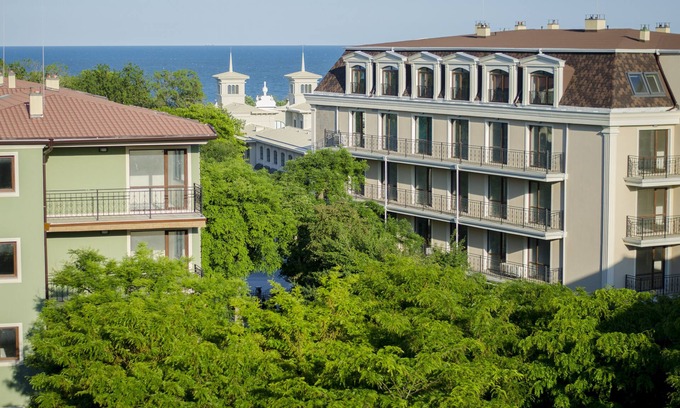 Saints Constantine and Helena Apartment | STUDIO TAKE A BREAK-2+2 Deluxe Studio with Sea/Park view