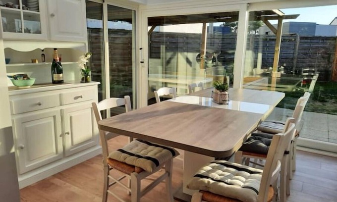 Agon-Coutainville House | Bienvenue au Cocon Bleu Plain-pied