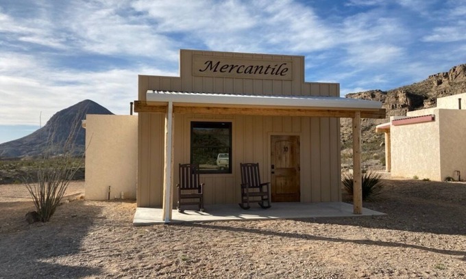 Terlingua Hotel | Big Bend Lodging at Ten Bits Ranch | Room #10 (The Mercantile)