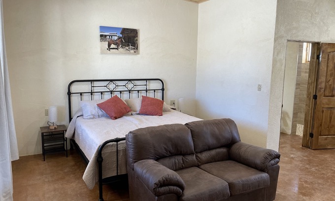 Terlingua Hotel | Big Bend Lodging at Ten Bits Ranch | Room #12 (Blacksmith)