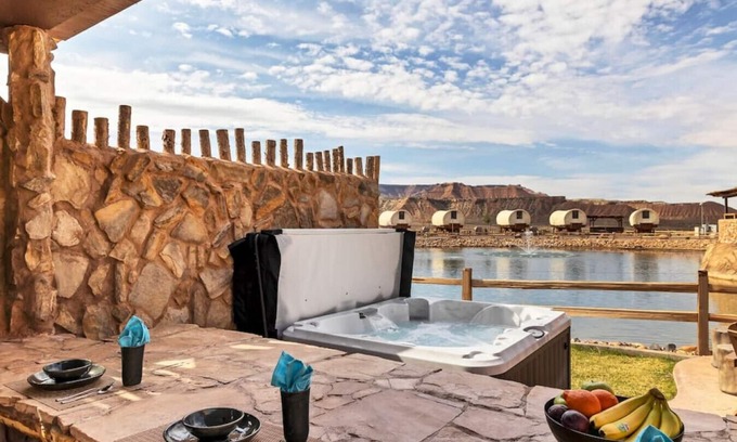 Virgin RV Rental | Big Horn Tipi on the Pond w/1 King Bed, 2 Futons, Hot Tub & Outdoor Kitchen #39