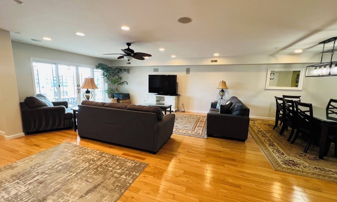 Wildwood Crest House | Big House with Pool, OceanView,3 Decks, 3 Master very near Ocean and Boardwalk,