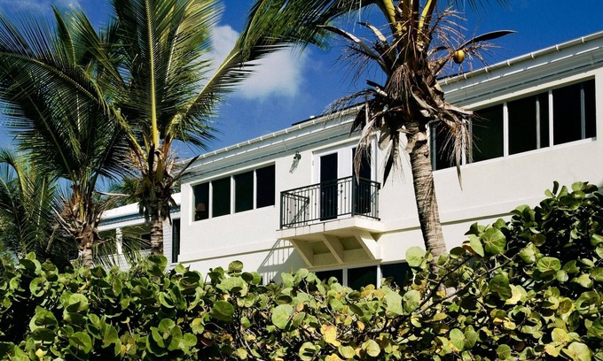 Estate Enighed Villa | BIG WATERFRONT BEACH HOUSE WALK TO CRUZ BAY RESTAURANTS AND SHOPPING