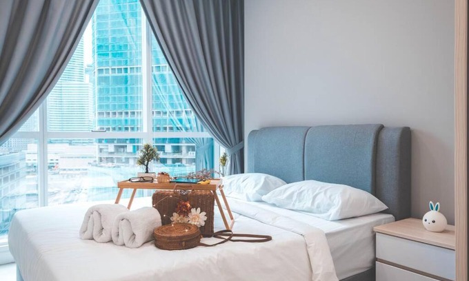 Kuala Lumpur City Centre Apartment | Binjai 8- 3beds Family Suite#7min to KLCC#Netflix