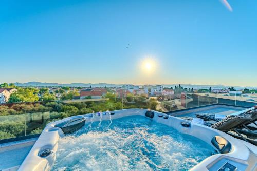 Biograd na Moru Apartment | Biograd Sunset Penthouse with spectactular view and jacuzzi