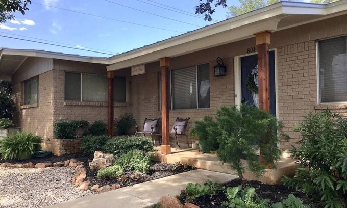 Llano House | Birmingham House- Blocks from the Llano River, Shopping, and Restaurants