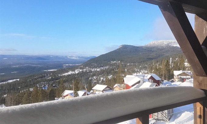 Bjornrike Apartment | Björnrike Vemdalen utsikt över Sonfjället