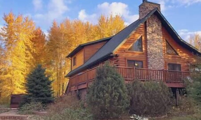 Geneva Township House | Black Bear Lodge-Hot Tub and Game Room
