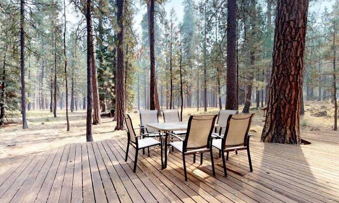 Black Butte Ranch House | Black Butte Ranch: Partridge Foot Cabin lot #RR83