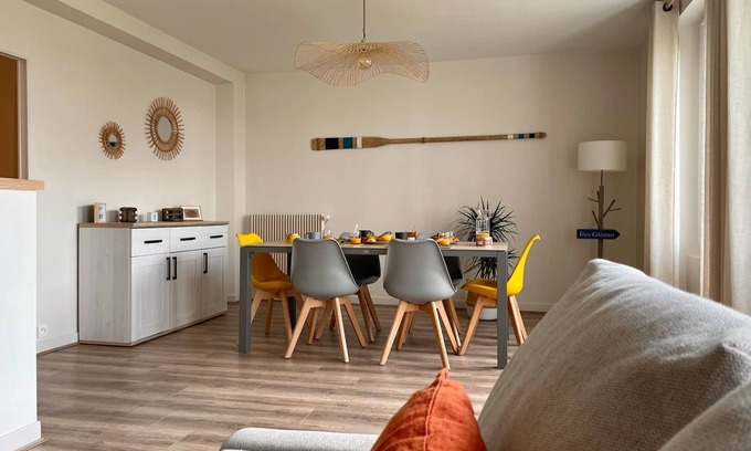 Concarneau Apartment | BLEU COMME MER - T3 apartment a stone's throw from the beach
