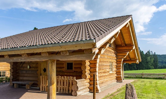 Glatten Apartment | Blockhaus Almhütte Hofblick, 80qm, 3 Schlafzimmer, Max. 6 Personen