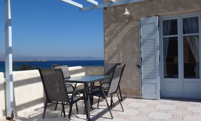 Drios Apartment | Blue and sea views Sea views