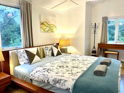 Olinda House | Blue and white house