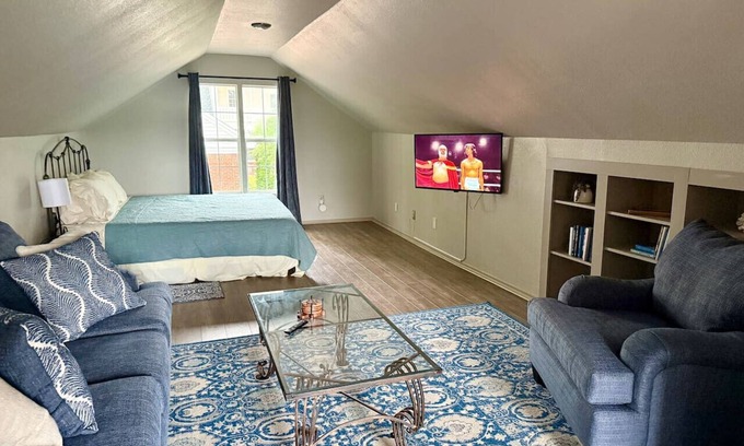 Argyle Apartment | Blue Casita - So close to I-35W!