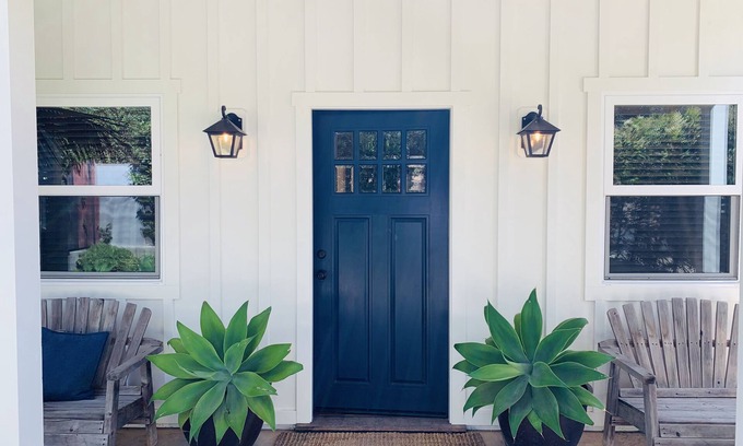 Montecito House | Blue Door Bungalow.