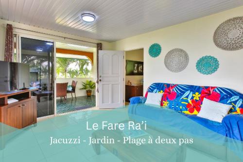 Mahaena House | Blue Horizon - Le Fare Ra'i - Jacuzzi - Garden