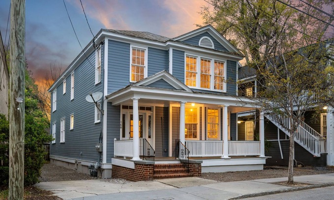 Downtown Charleston Apartment | Blue Magnolia-A | Embrace Comfort, Petal by Petal
