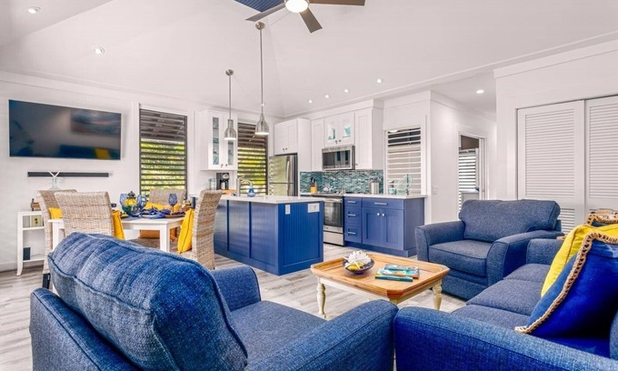 Poipu Condo | BLUE OCEAN VIEW 172 BRAND NEW LUXURIOUS OCEAN VIEW CONDO W/A/C TREAT YOURSELF!