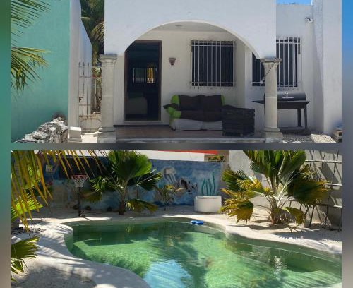 Chelem House | Blue wave