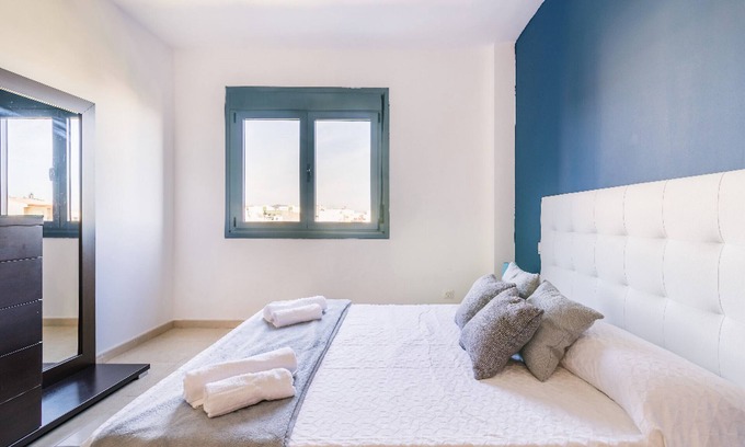 Vecindario Apartment | Blue & White Luxury House