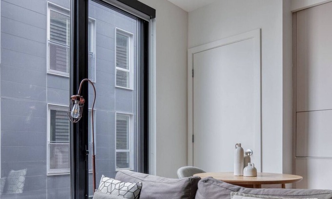 D Street - West Broadway Apartment | Blueground | South Boston, rooftop, nr Castle Island