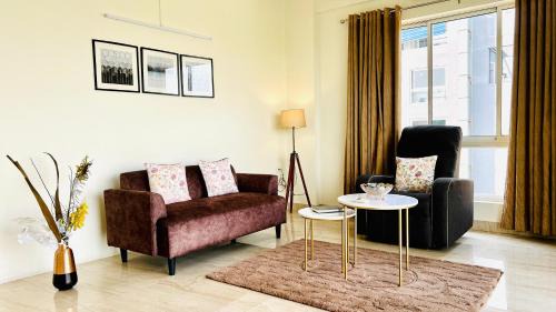New Town Apartment | BluO Lake View 1BHK New Town - Terrace Garden, Gym