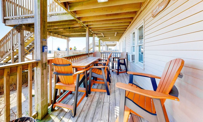 Ocean City Condo | Boardwalk Beauty | Dual Suites, Smart TV & Ocean-View Deck | Walk Everywhere