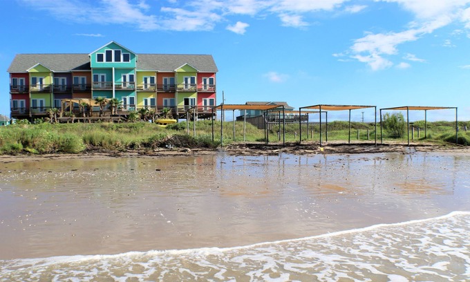 Port Bolivar Condo | Boardwalk