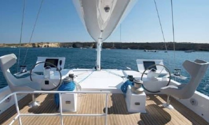 Portisco Boat Rental | Boat 'Luxury Catamarano 20 Meters' with Wi-Fi and Air Conditioning