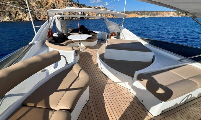 Alicante Boat Rental | Boat with Private Whirlpool, Private Terraces & Wi-Fi
