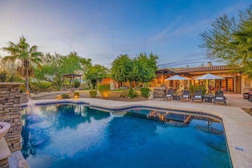 North Scottsdale Villa | Bocce Court, Heated Pool, Spa, Putting Green, More