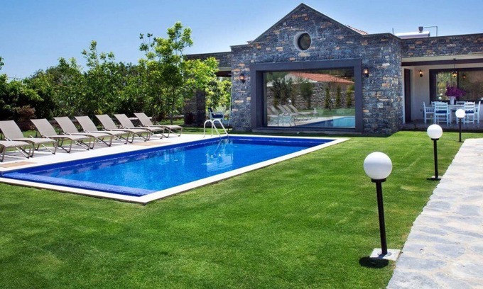 Bodrum City Center Villa | Bodrum Ortakent Yahsi 4 Bedroomed Stone House with Private Pool