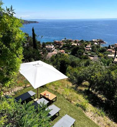 Antheor Apartment | Bohème Beach Villa with seaview & private garden, Antheor