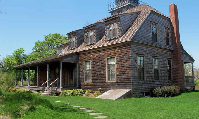 Town of Southold Town House | Bohemian Old Life Saving Station with Beach & Pool