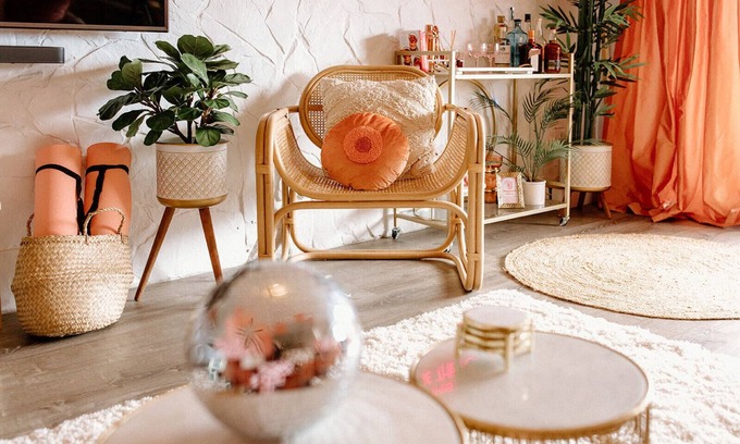 Estate Saint John Apartment | Boho Bungalow- fun stylish apartment close to everything