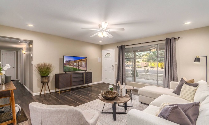 Cox Heights House | Boho Bungalow Scottsdale with Private Hot Tub
