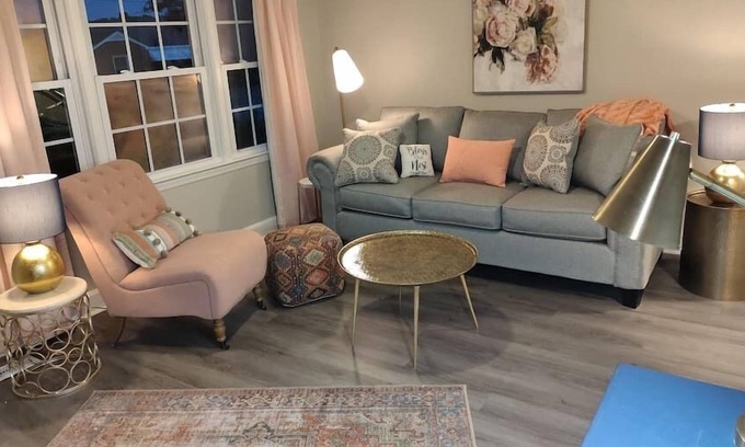Clayton House | BOHO Glam: Pet Friendly 2 BR Home in Clayton