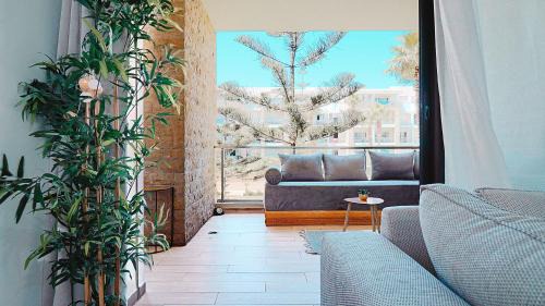 Plage des Nations Apartment | Boho Mood - 2 Bedrooms with Terrace & Pool