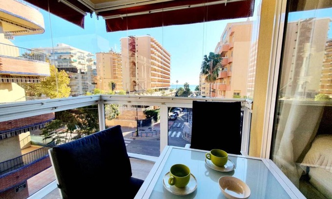 Fuengirola Apartment | Boliches parking & beach