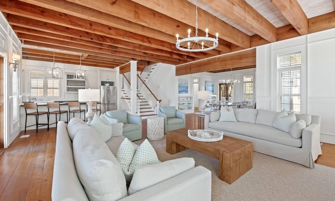Santa Rosa Beach House | Book a Fall Getaway Today! Private Pool! Gulf Views! Gated Community! Short Walk to the Beach!