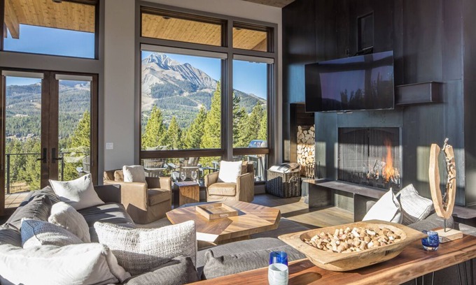 Big Sky House | Book for Winter! Mountain Village Ski-In/Ski-Out Lodge with Sauna and Hot Tub!