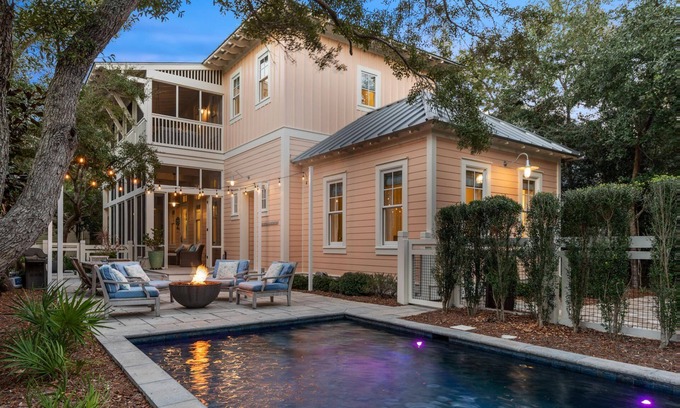 Cottage District House | Book Now for Fall! Location Location! Private Pool! Access to Watercolor Beach Club!