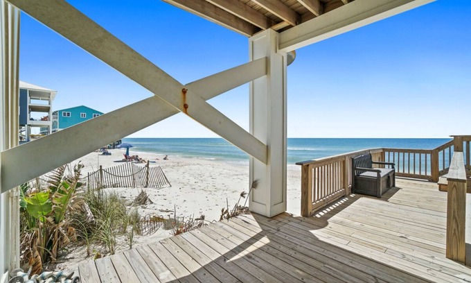 Cape San Blas House | Book Your Summer Stay Today! Gulf Front! Sunset Views! Dog-Friendly!
